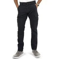 Indicode Cargohose Herren William Cargo Hose Herrenhose mit 7 Taschen, inkl. Gürtel
