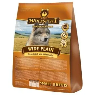 WOLFSBLUT Small Breed Wild Plain Pferdefleisch und Süßkartoffel 2x2 kg