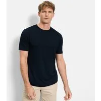 OLYMP Rundhalsshirt aus Leinen