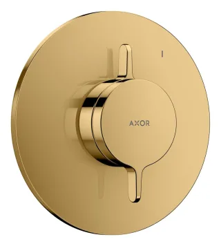 Hansgrohe Mischer Unterputz AXOR One für 1 Verbraucher polished gold optic , 48615990 48615990