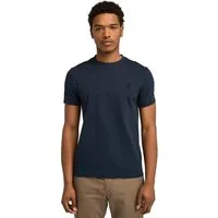 Timberland T-Shirt DUNSTAN RIVER Short Sleeve Tee mit Logostickerei, aus Baumwolle