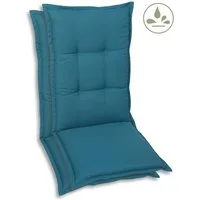 GO-DE Sesselauflage, (Set, 2 St), hoch, wasserabweisend