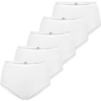 Speidel Maxislip 5er Pack Natascha (Spar-Set, 5-St) Maxi Slip - Baumwolle - Atmungsaktiv - Weiche Feinripp-Qualität