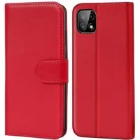 CoolGadget Handyhülle Wallet Klapp Tasche Book Case für Samsung Galaxy A22 5G 6,6 Zoll, Hülle Klapphülle Flip Cover Etui Schutzhülle