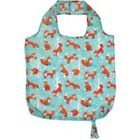Ulster Weavers Einkaufsbeutel Foraging Fox, faltbare Einkaufstasche incl.Tragegriffe ca.46x61cm Roll-up-Tasche