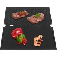 ProfiCook Grillplatte Wendegußplatte 1180/1181/1206, Grillplatte für PC-GG 1180/1181/1206,Maße: 33x38cm