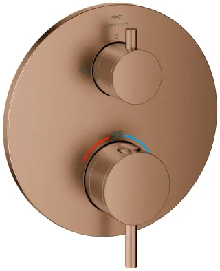GROHE Thermostat-Wannenarmatur Atrio 24359 FMS für 35604 2-Wege-Ums. warm sunset geb., 24359DL0 24359DL0