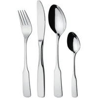 GRÄWE Besteck-Set Tafelbesteck 24-tlg. für 6 Personen, Edelstahl 18/10
