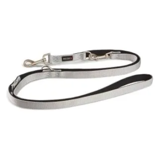 Wolters Professional Comfort Führleine, Hundeleine silber/ grau L
