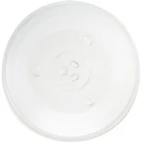 BAYLI Mikrowellenteller Mikrowellenteller 31,5 cm, Drehteller für Mikrowelle, Glasteller