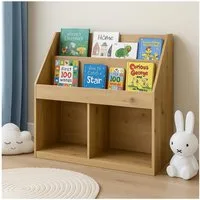HTI-Living Kinderregal Kinderregal Aufbewahrungsregal mit 5 Fächern, Stück 1-tlg., Organizer für Bücher und Spielzeug