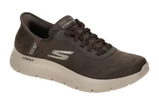 Skechers 216326/BRN Brown Herrensportslipper Flexibel & Bequem