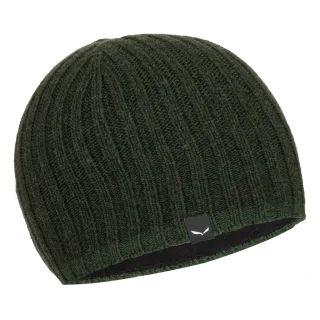 SALEWA - Ortles Wool Mütze - Grün (Gr.UNI58)