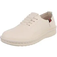 Ital-Design Komfortabler Damenschuh für Alltag und Freizeit Slipper (91554582) Flach Slipper in Creme