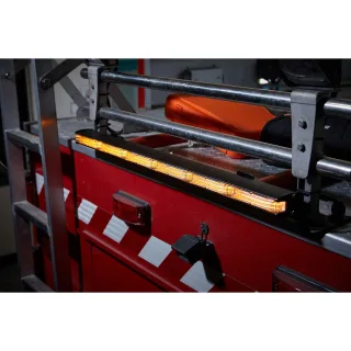 SOSIAN CORE-HW4 538mm Heckwarnsystem LED gelb ECE-R65 4 Module HW4 - 4 Module (53,7 cm) Komplett einfarbig (gelb ECE-R65)