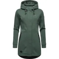Ragwear Kapuzensweatjacke Letti Bonded Sportliche Kapuzenjacke in Feinstrick-Optik