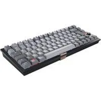 KW 300 MX, Gaming-Tastatur grau/schwarz, DE-Layout, Cherry MX2A Brown