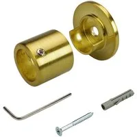 Liedeco Wandbefestigung, Gardinenstangen, (1-St), für Gardinenstangen Ø 16 mm