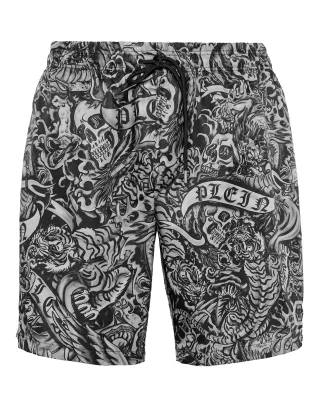 Badehose Tattoo