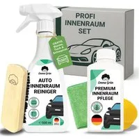 Emma Grün Auto Innenreinigung Set mit Reiniger & Pflege Allzweckreiniger