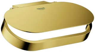 GROHE WC-Papierhalter Selection 41069 mit Deckel cool sunrise, 41069GL0 41069GL0