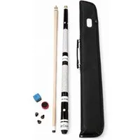 John West Billardqueue WinEver Billardqueue Set inkl. Tasche, Kreide, Trimmer und Ersatzleder, (1-tlg)