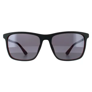 Police Quadrat Unisex Matt Grau Rot Grau Verspiegelt 90041091