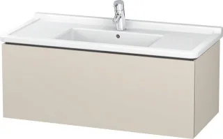 Duravit L-Cube Waschtischunterbau wandhängend Taupe Matt 1020x469x408 mm - LC616609191 LC616609191