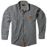 Lavecchia Langarmhemd Lavecchia Herren Langarmhemd LV-1981 (Schwarz-Weiß, 4XL) Herren Langarm Hemd Herrenhemd