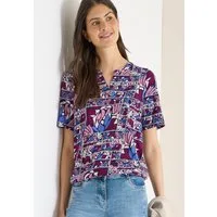 CECIL V-Shirt mit Flammgarn