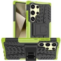 CoolGadget Handyhülle Outdoor Case Hybrid Cover für Samsung Galaxy S24 Ultra 6,8 Zoll, Schutzhülle mit Ständer Panzer Hülle für Samsung S24 Ultra 5G Hülle