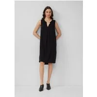 QS Minikleid Kleid Knielanges Viskosekleid