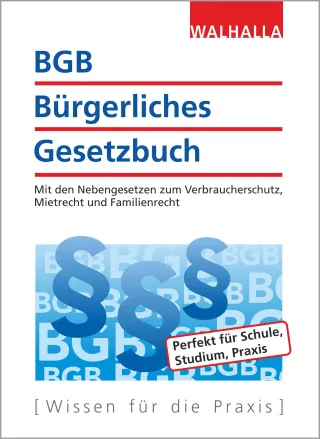 BGB - Bürgerliches Gesetzbuch Ausgabe 2019/2020: Mit den Nebengesetzen zum Verbraucherschutz Mietrecht und Familienrecht