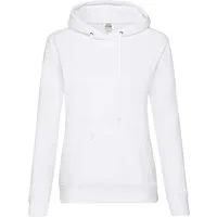 Fruit of the Loom Kapuzensweatshirt Classic hooded Sweat Lady-Fit mit Kängurutaschen