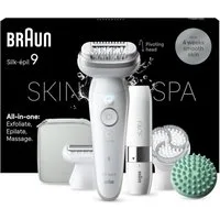 Braun Elektrokörperrasierer Braun Silk-épil 9 Epilierer, All-in-One Set Haarentfernung