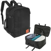 Granori Kofferrucksack 40x20x25 cm Handgepäck 20 L für Ryanair (Dreampack R), leicht, mit aufklappbarer Kofferöffnung und Trolleyhalterung