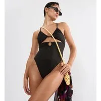Triumph Badeanzug Summer Sunset O weicher Lurex