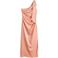 Next One-Shoulder-Kleid Brautjungfern-Maxikleid mit Schulterschleife (1-tlg)