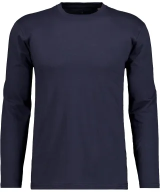 RAGMAN - Langarm-Shirt Rundhals Marine - Gr. - XXL