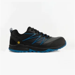 PUXAL Herren Sicherheitsschuhe Schwarz/Blau