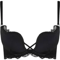 ESOTIQ Push-up-BH Push-up-BH Claudia, Plunge-Dekolleté, herausnehmbare Polster