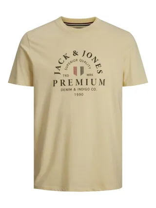 JACK&JONES - JPRBLUWILL TEE SS CREW NECK SG Gelb - Gr. - M