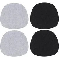 Youyijia Stuhlkissen Set of 4 Chair Cushions Felt Seat Cushion37 x 40 cm