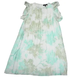 STACCATO - Md.-Plissee-Kleid light khaki aop - Gr. - 164
