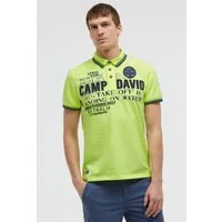 CAMP DAVID Poloshirt mit Baumwolle