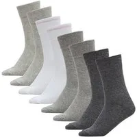 s.Oliver Socken essentials (8-Paar, 8 Paar) mit weichem Bund