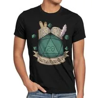 style3 T-Shirt Würfel Dungeon Master dungeon and tabletop dragons d20 pen paper