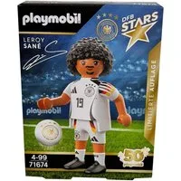 Playmobil® Spielfigur Playmobil DFB Stars Leroy Sane Fußballer Spielfigur mit Ball