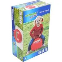 Sprungball mit ca. 35 Zentimeter Durchmesser rot