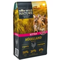 Dehner Wild Nature Hügelland Kitten Huhn, 1.5 kg, glutenfrei Huhn, Trockenfutter für: Katze, Trockenfutter für heranwachsende Katzen